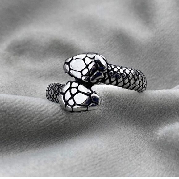 RING - Snake Ring Silver - Picture 3 of 4